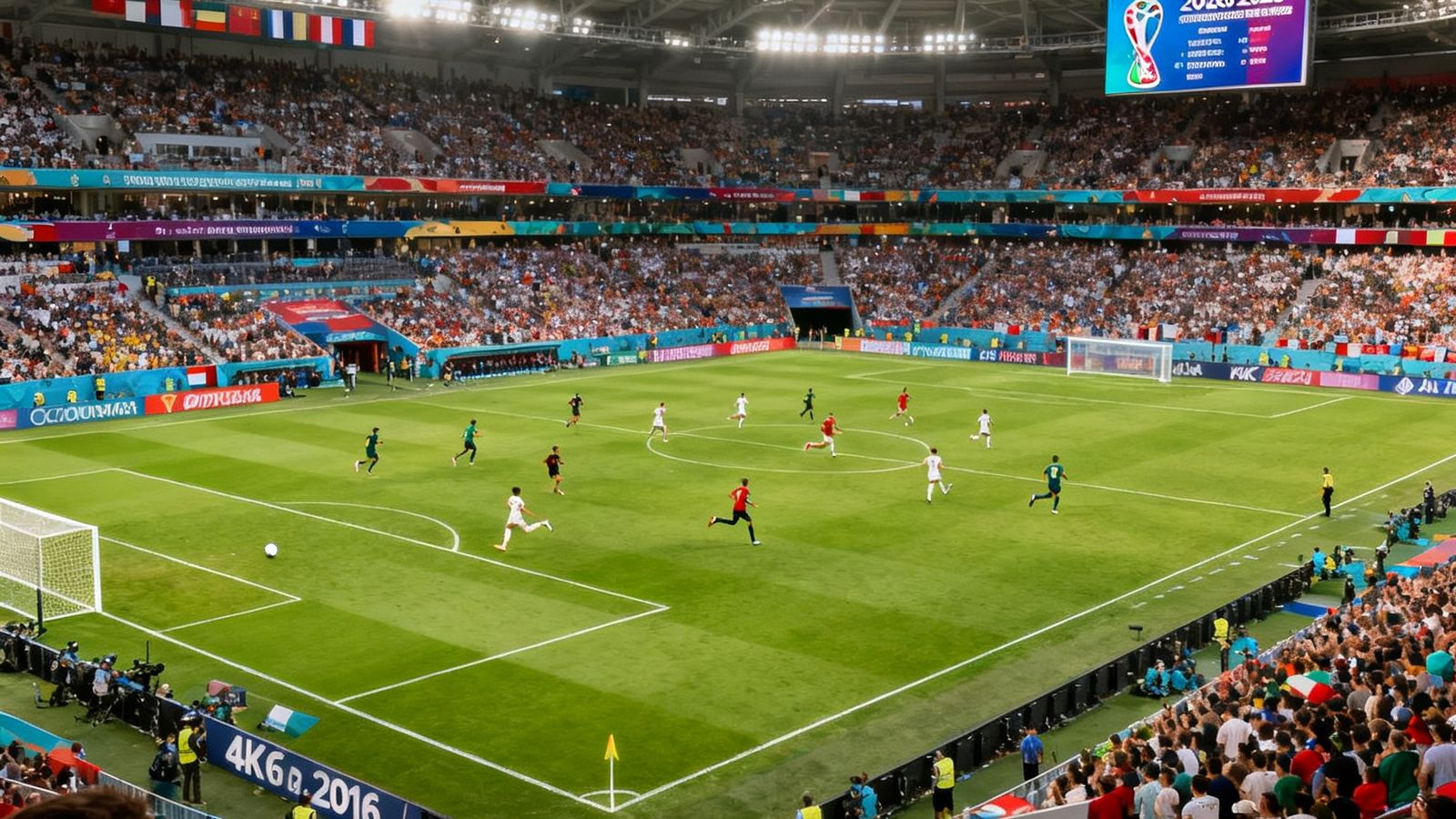 2026世界杯高清直播画面，球场全景视角，4K超清信号覆盖